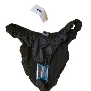 ASOS Women's Black Puffed Bikini Bottom NWT US4 NWT